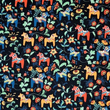Leksand mini tyg - svart - Arvidssons Textil
