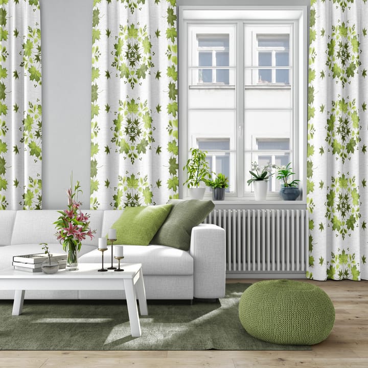 Lövkrans tyg, Grön Arvidssons Textil