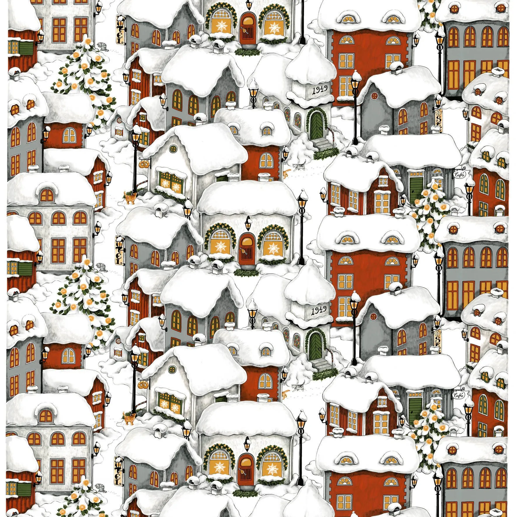 Lyckeby tyg, multi Arvidssons Textil