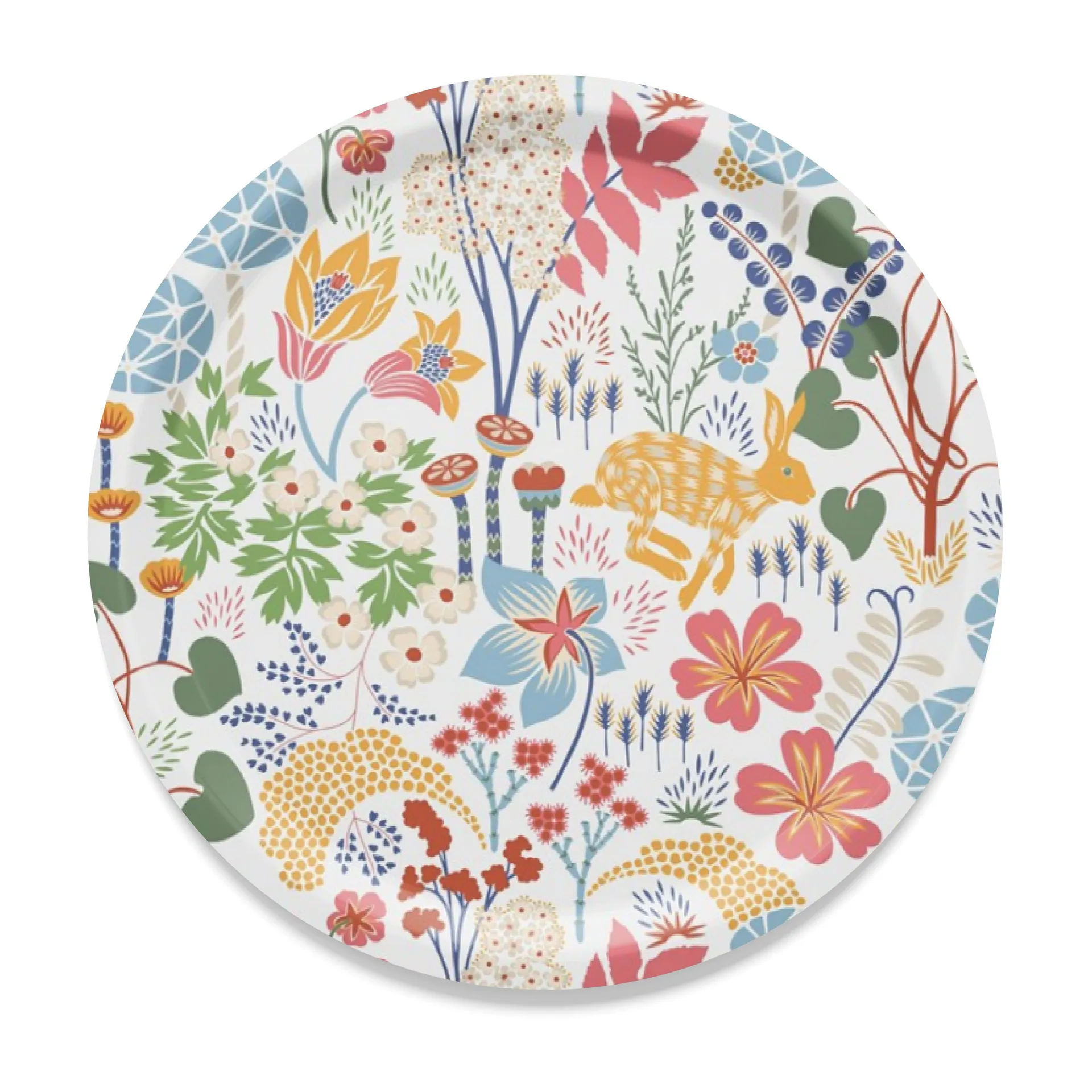 Lyckeflykt bricka Ø31 cm, Multi Arvidssons Textil