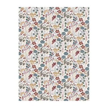 Lyckeflykt tyg - Rost-brun - Arvidssons Textil