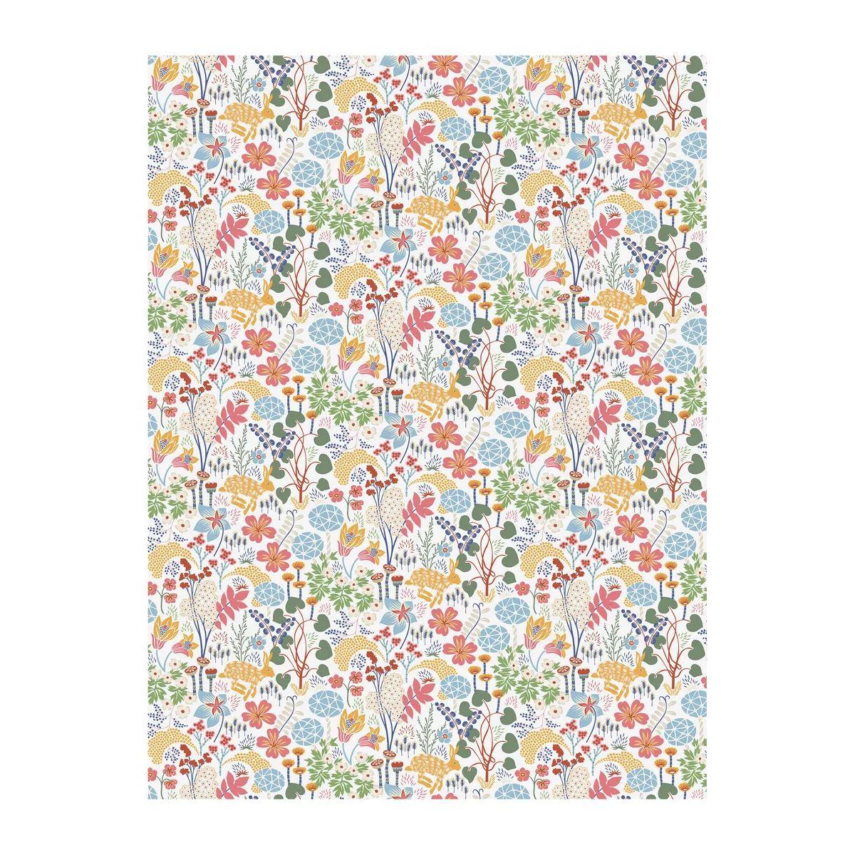 Arvidssons Textil Lyckeflykt vaxduk Multi