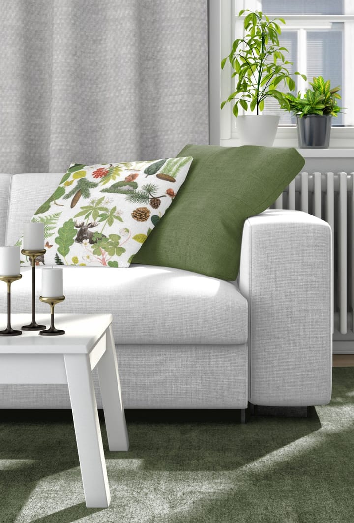 Skogsliv kuddfodral 47x47 cm, Grön Arvidssons Textil