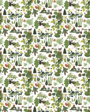 Skogsliv vaxduk - Grön - Arvidssons Textil