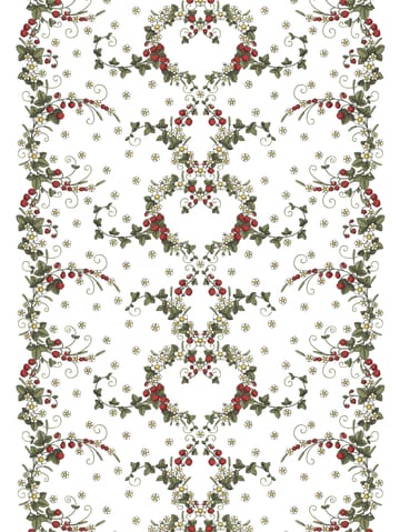 Smultronstället tyg - Offwhite - Arvidssons Textil