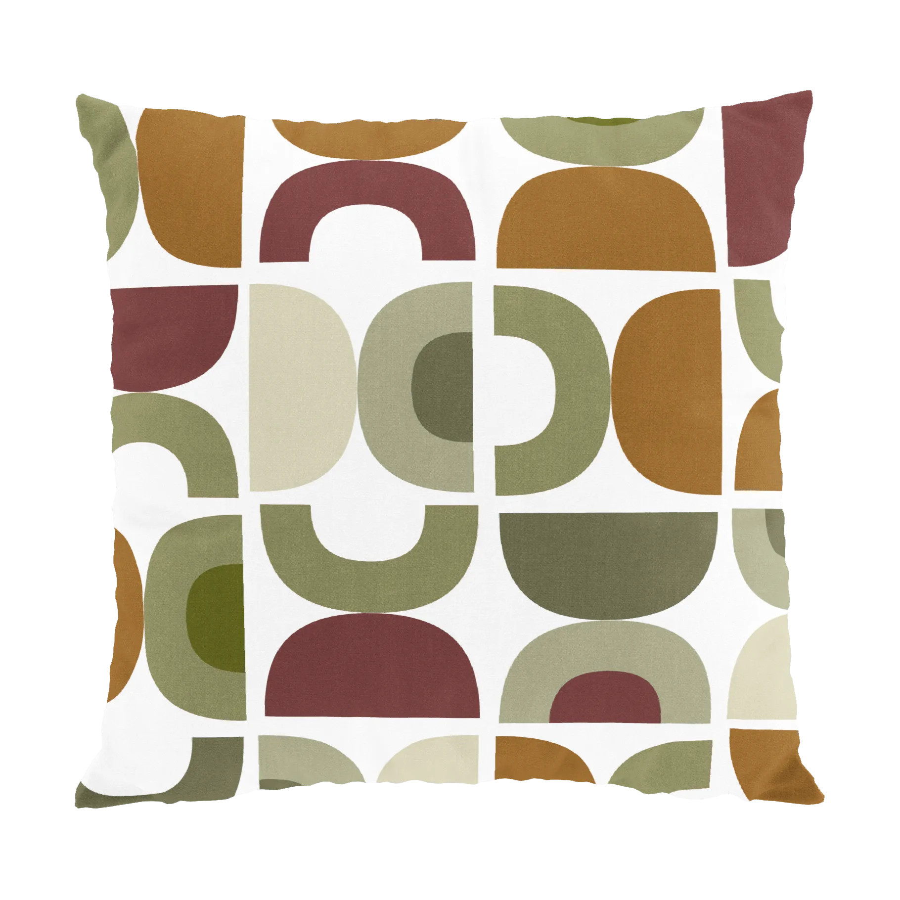 Spiraldans kuddfodral 47x47 cm, Beige Arvidssons Textil