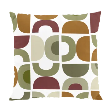 Spiraldans kuddfodral 47x47 cm - Beige - Arvidssons Textil