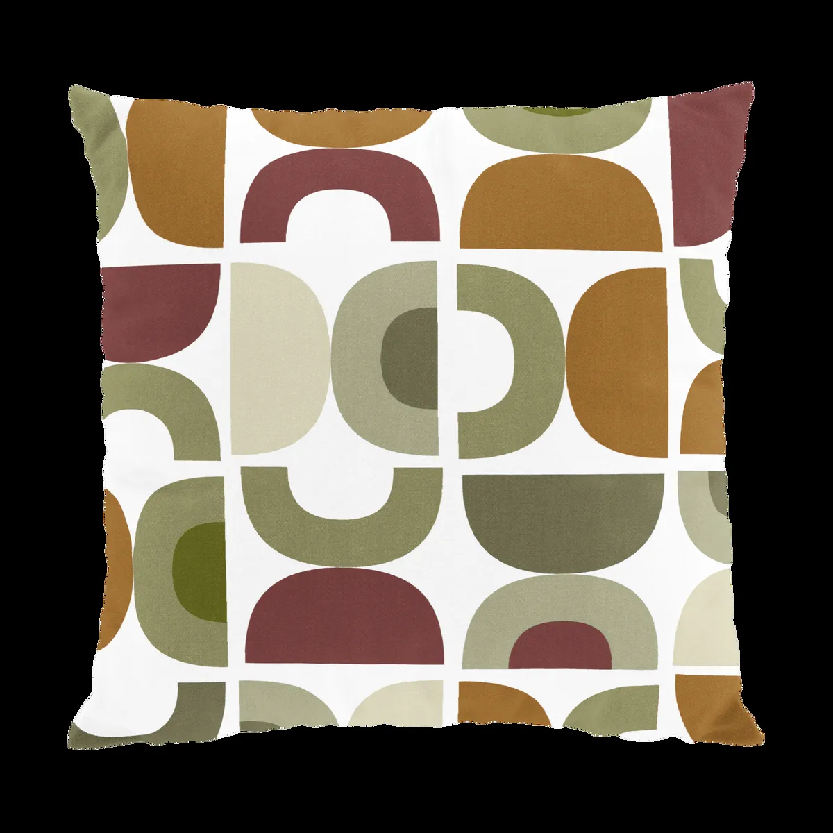 Arvidssons Textil Spiraldans kuddfodral 47x47 cm Beige