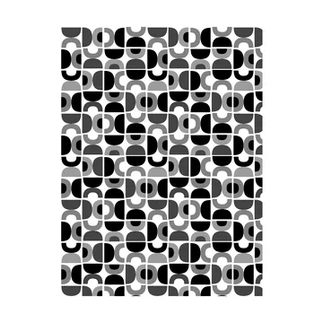 Spiraldans tyg - Grå - Arvidssons Textil