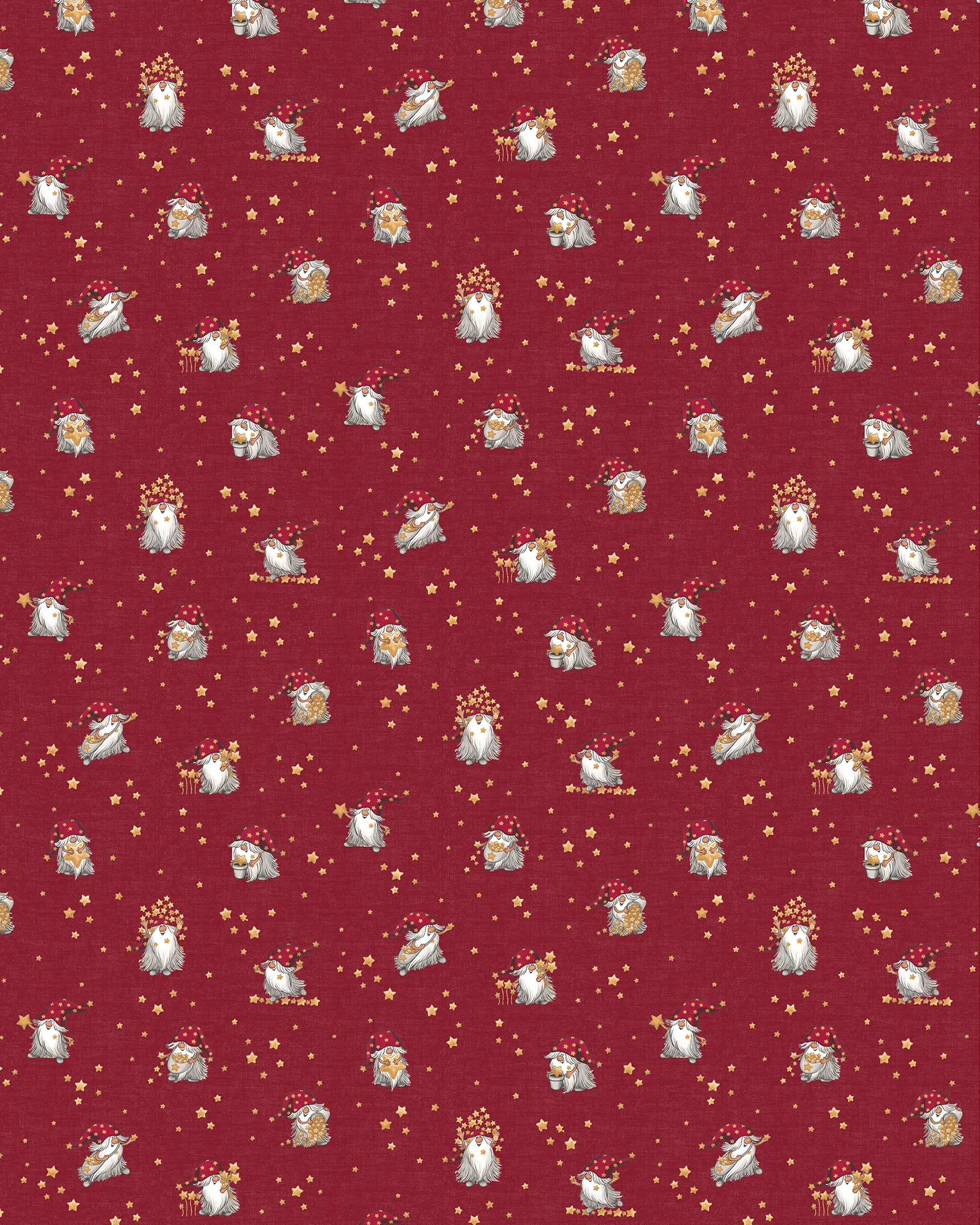 Stjärnglans tyg, Röd Arvidssons Textil