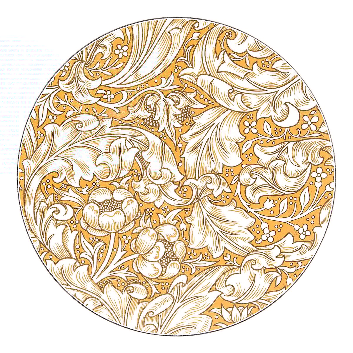 Åry Home Bachelor's Button grytunderlägg 23,5 cm | Skandinavisk Design | Grytunderlägg | Gul