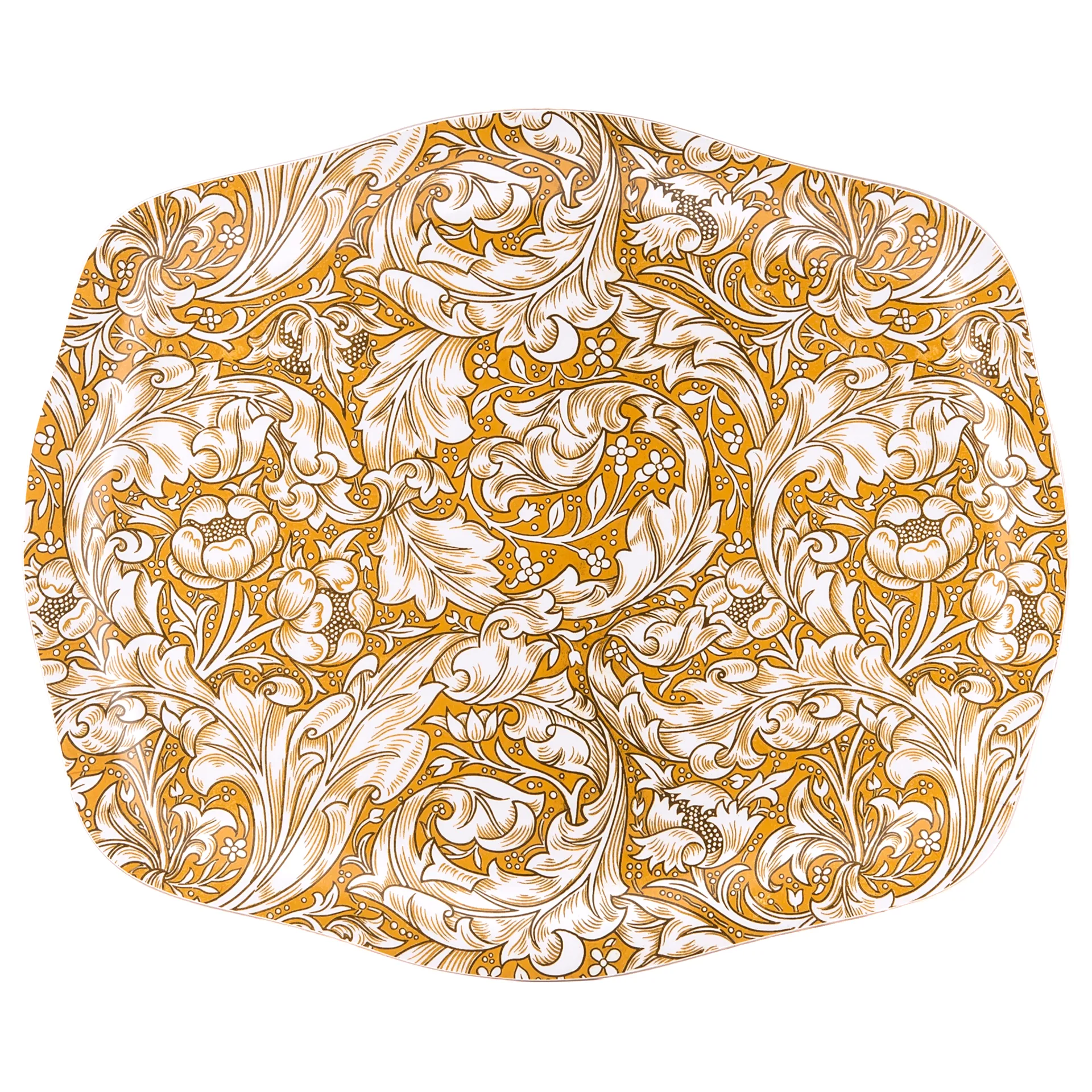 Bachelor's Button Roccoco bricka, 40x30 cm Åry Home