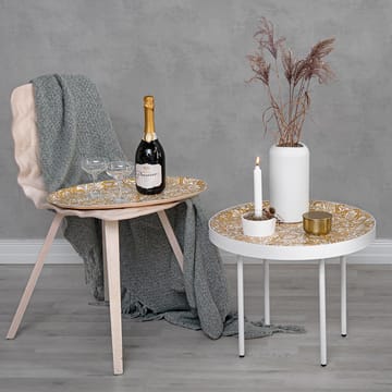Bachelor's Button rund bricka - Ø 38 cm - Åry Home