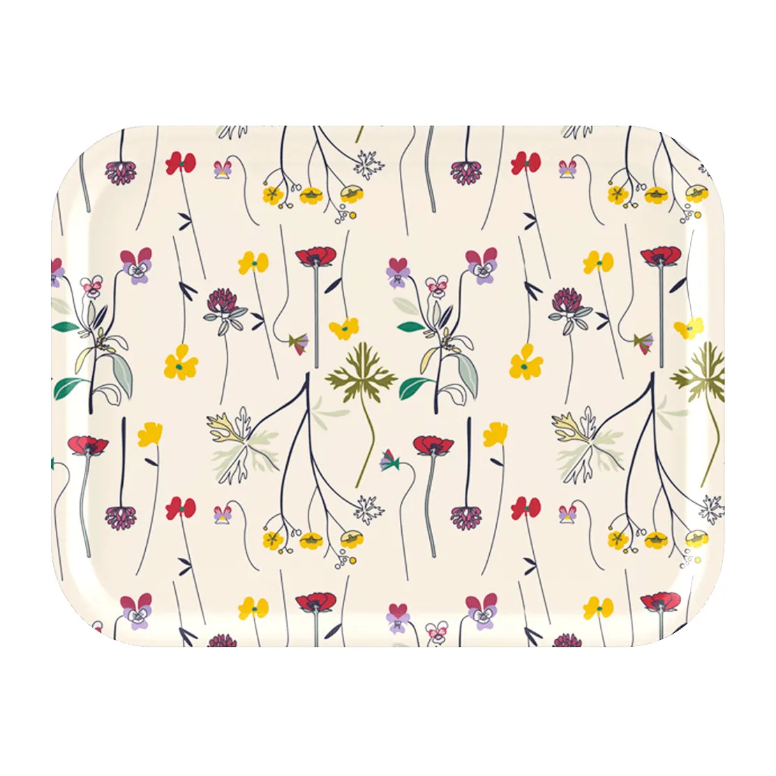 Åry Home Herbarium bricka 28x36 cm Off-white