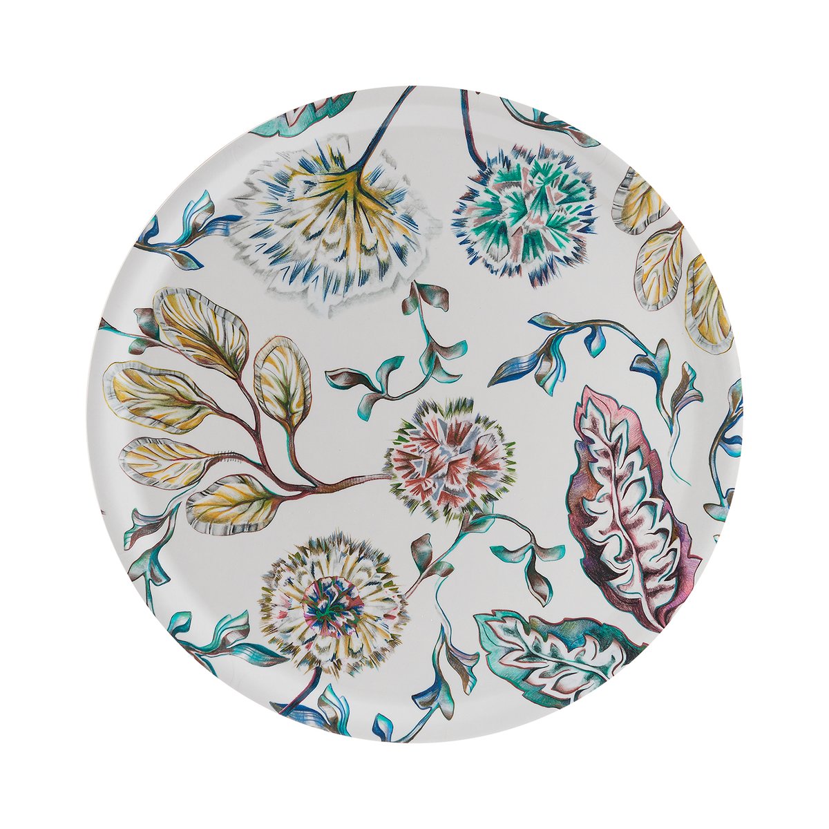 Åry Home In Bloom rund bricka 38 cm | Skandinavisk Design | Brickor | Multi