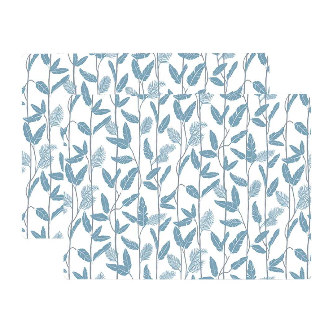 Åry Home Mougli Blue bordstablett 30x40 cm 2-pack Blue-white