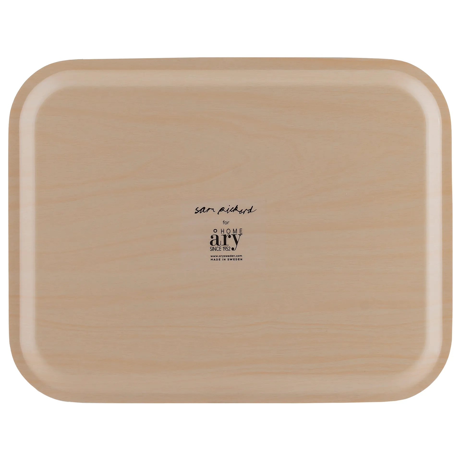 Pine Cone bricka 28x36 cm, Cotton white Åry Home