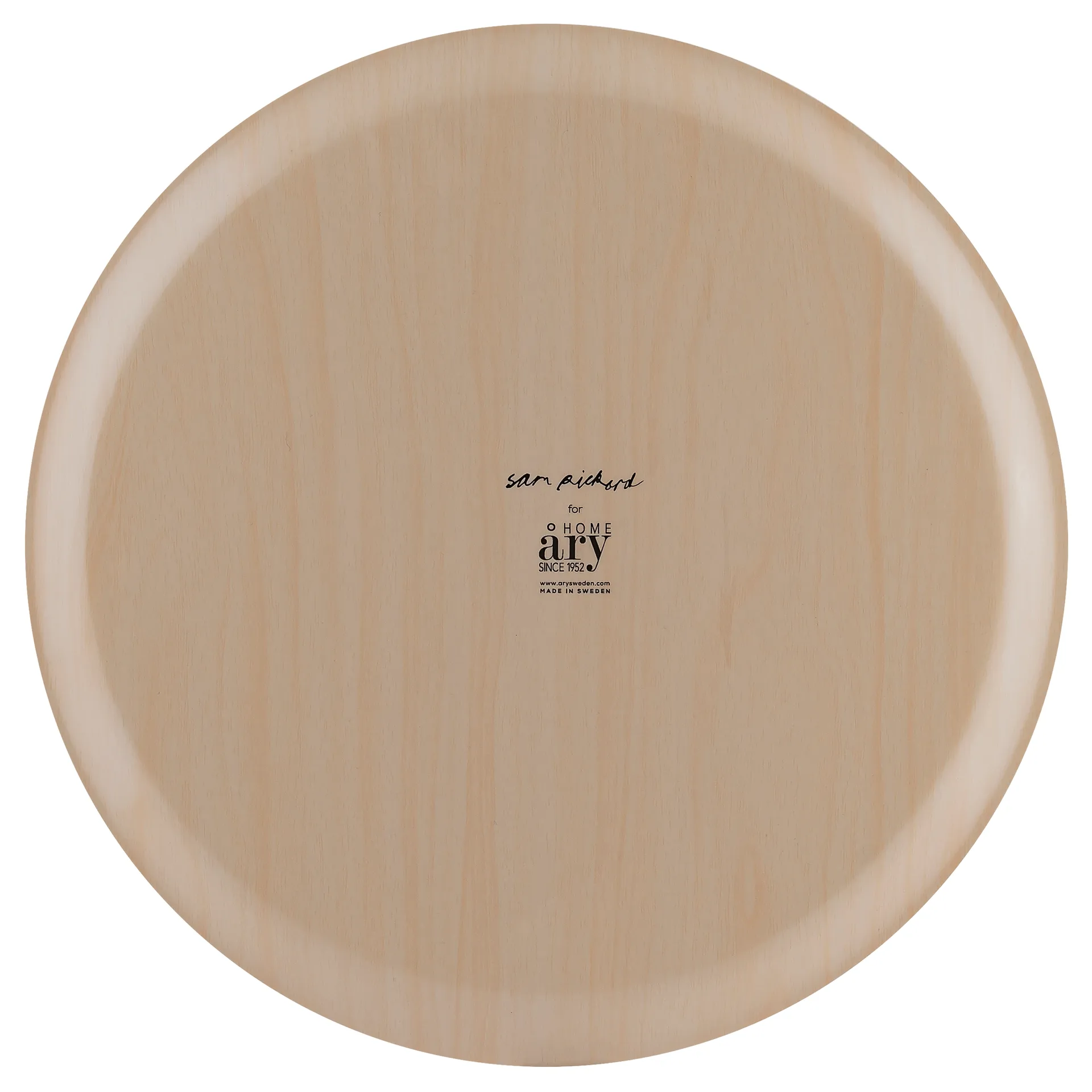 Pine Cone bricka Ø 38 cm, Cotton white Åry Home