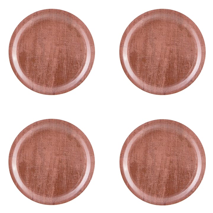 Serenity glasunderlägg 4-pack - Rose down - Åry Home