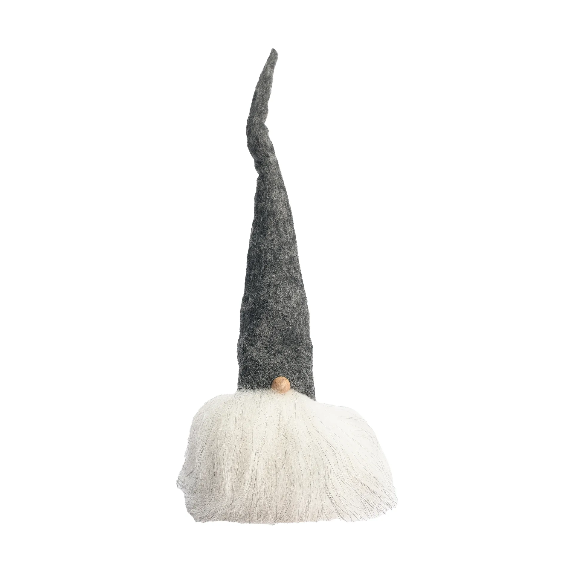 Skäggtomte, grå/grå, liten Åsas tomtebod