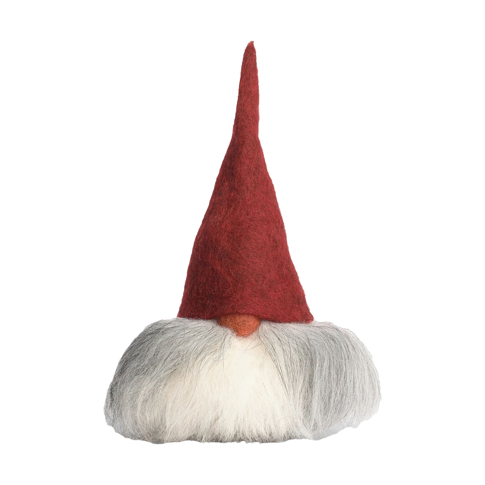 Viktor tomte, röd/grå Åsas tomtebod