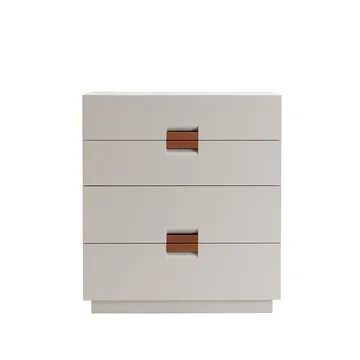 Frame medium byrå - dark sand, läder cognac - Asplund