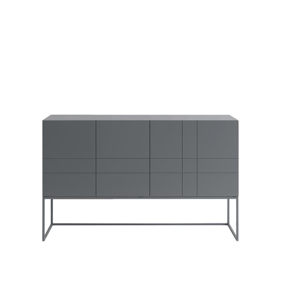 Asplund Kilt Light 137 sideboard storm grey, 3 dörrar