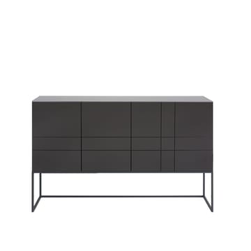 Kilt Light 137 sideboard - taupe, 3 dörrar - Asplund
