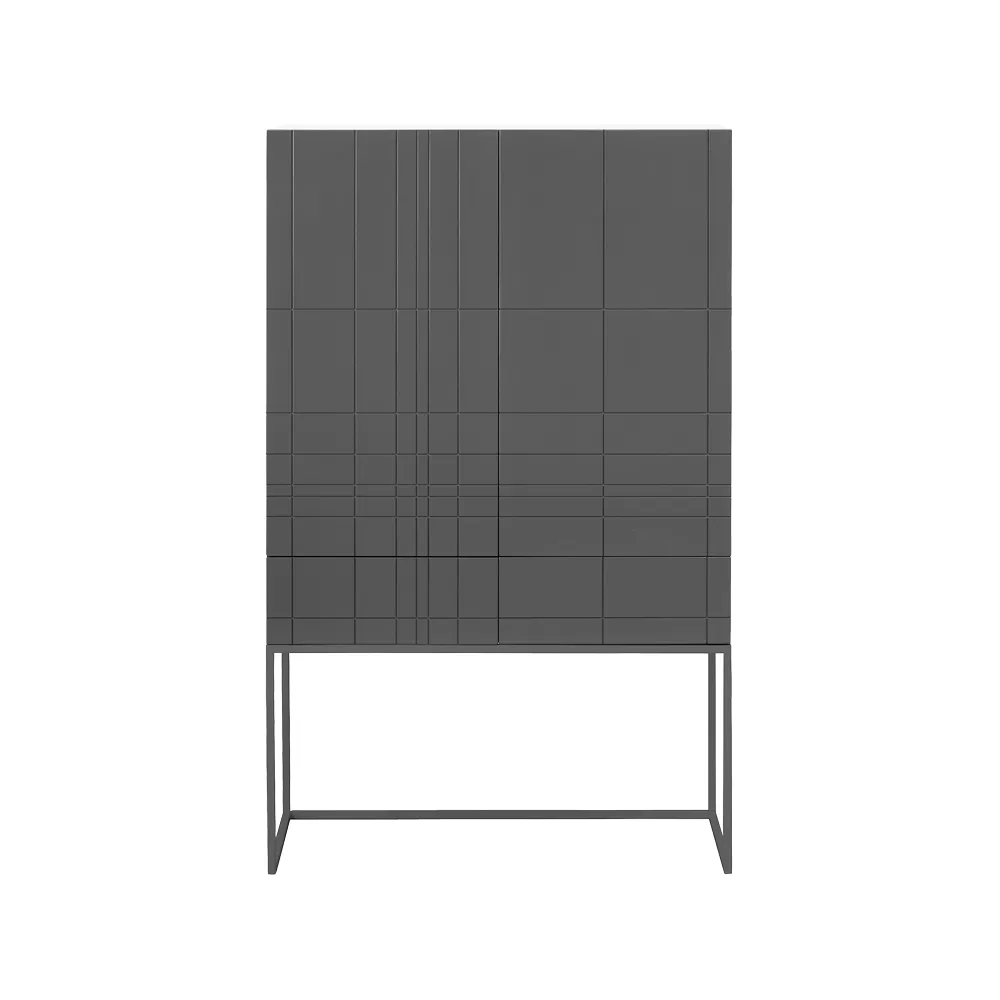 Kilt Light skåp, storm grey Asplund