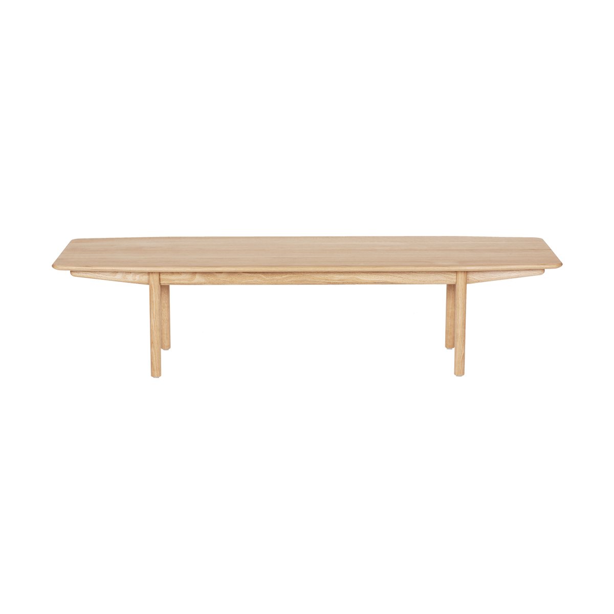 Asplund Lucca lounge bord 50x160 cm White stained oak