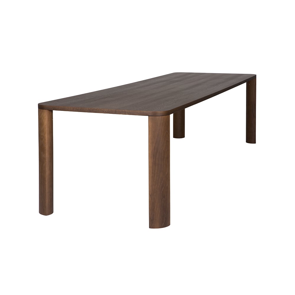Asplund Moci matbord Chestnut stained, 240x95 | Skandinavisk Design | Matbord | Beige