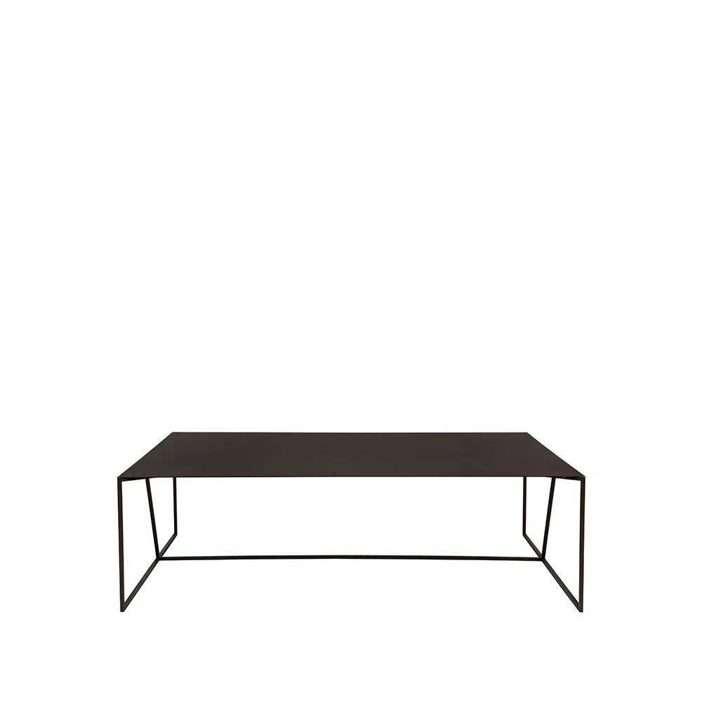 Asplund Oblique soffbord bronze, rektangulärt