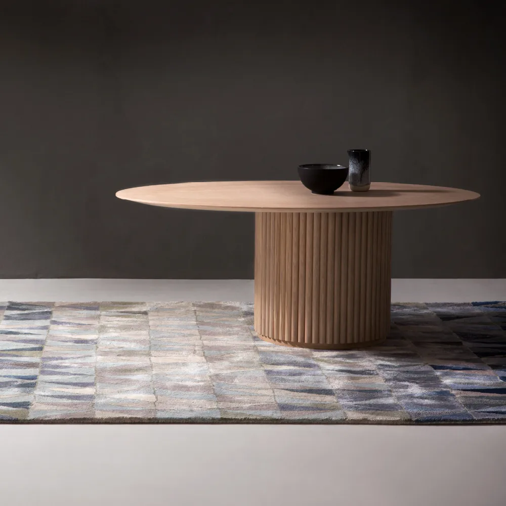 Palais Ovale soffbord, ask teakbetsad Asplund