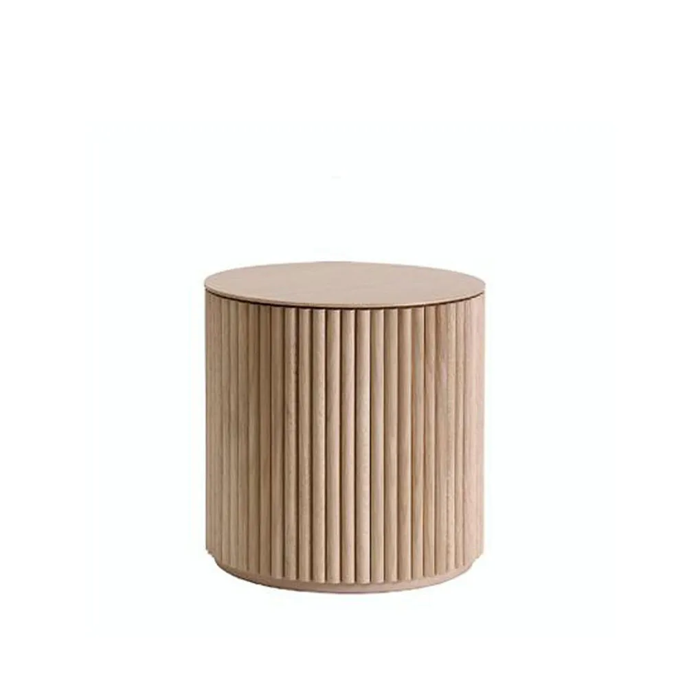 Petit Palais sidobord, vitbetsad ek (p2), h42 Asplund