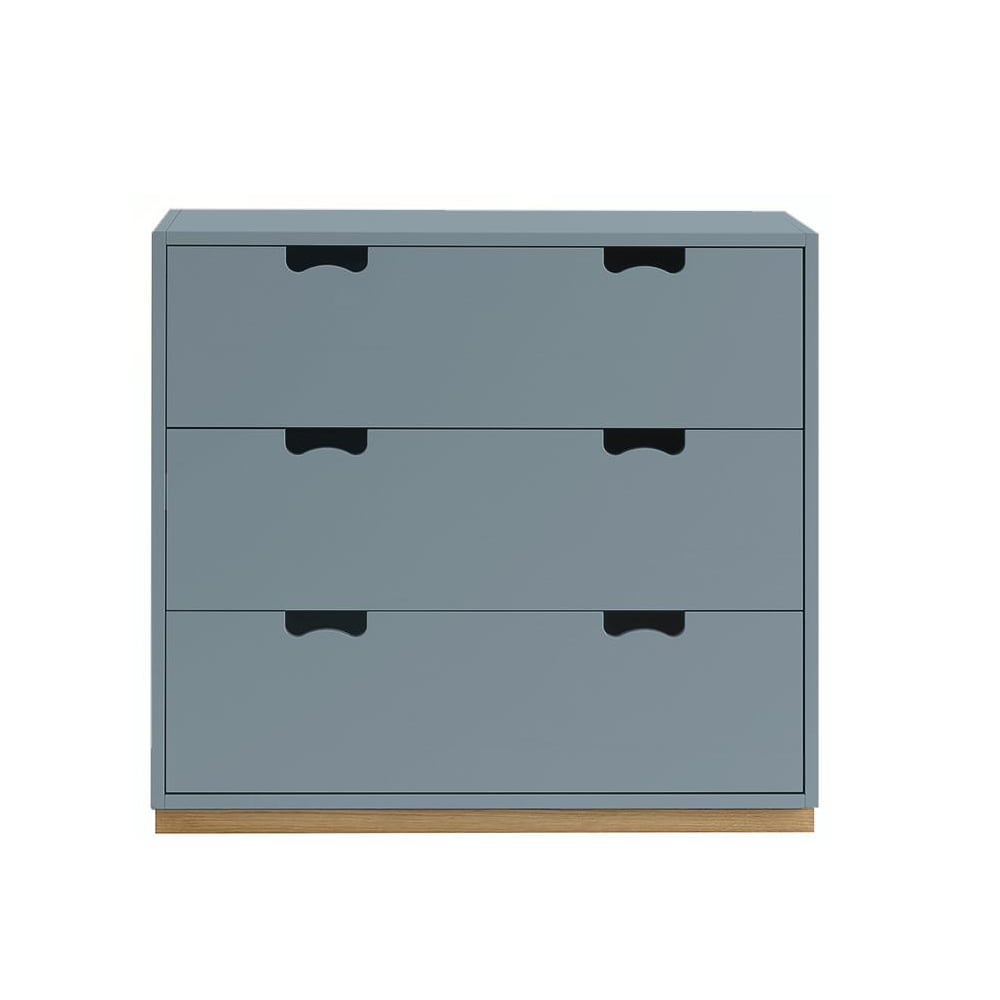 Asplund Snö A3 byrå nordic blue, eksockel | Skandinavisk Design | Byråer | Blå