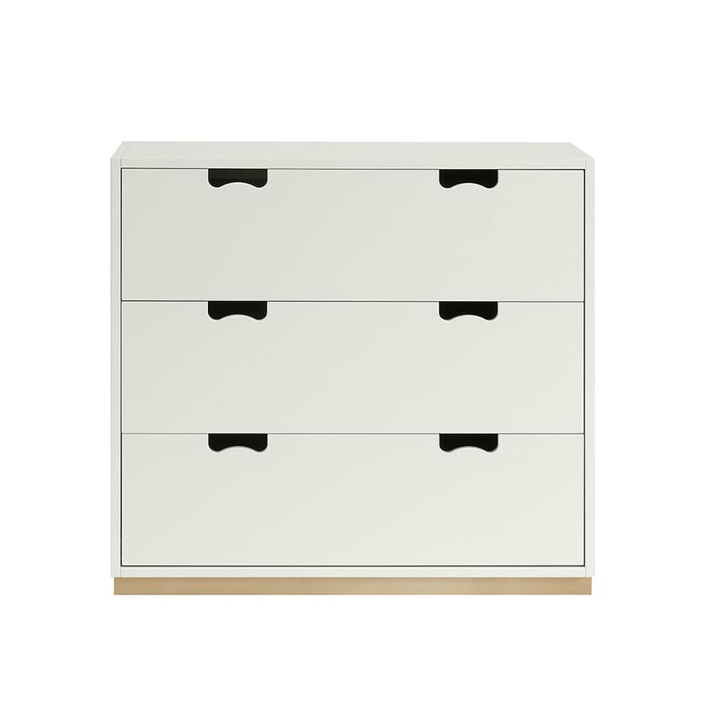 Asplund Snö A3 byrå white, eksockel | Skandinavisk Design | Byråer | Vit