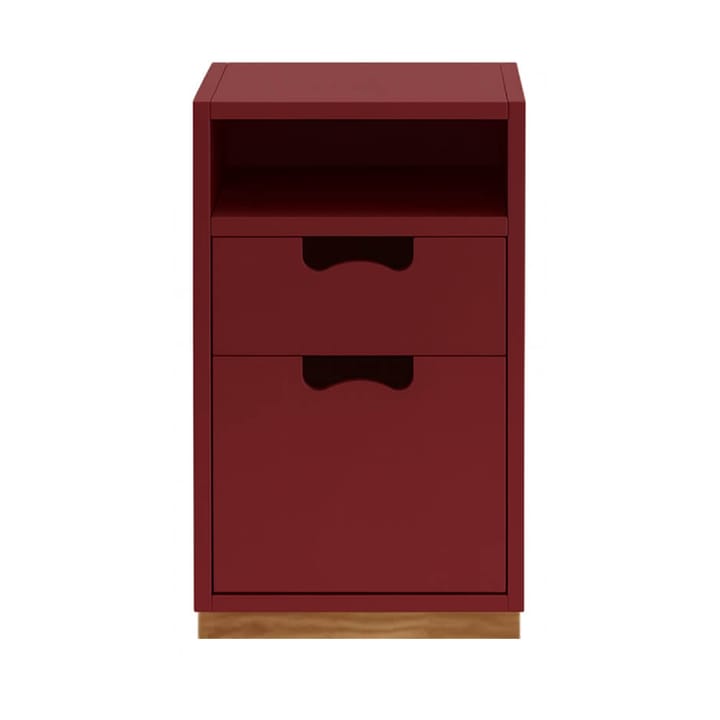 Snö G3 sängbord - Brown red - Asplund