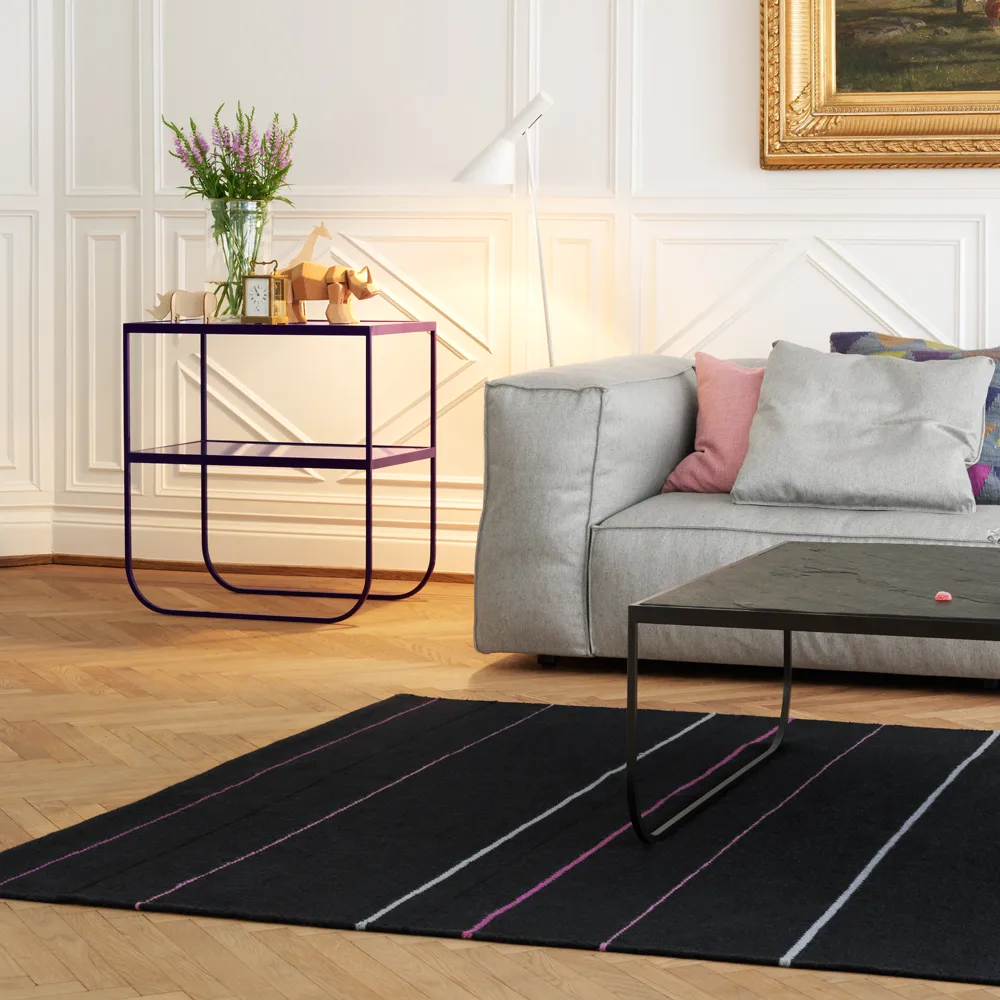 Tati console 120 konsolbord, ek vitpigment, vitt stativ, 120 Asplund