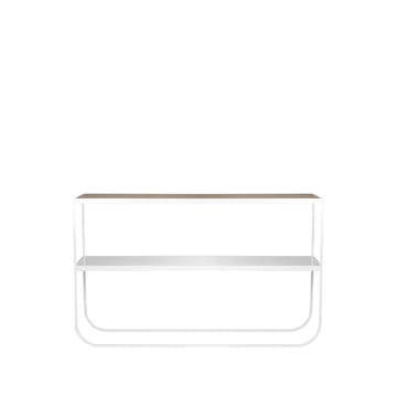 Tati console 120 konsolbord - ek vitpigment, vitt stativ, 120 - Asplund