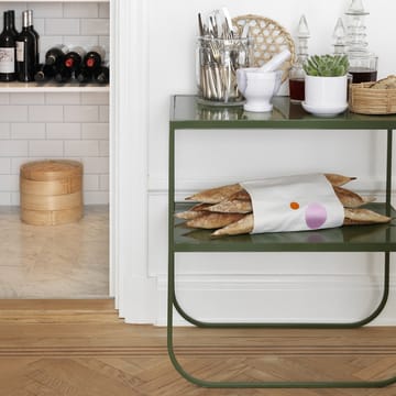 Tati console 65 sidobord - kalksten jura, nougat stativ, 65 - Asplund