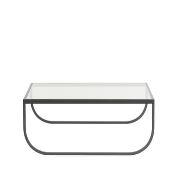Tati High soffbord - glas, storm grey - Asplund
