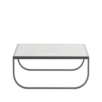Tati High soffbord - marmor vit, storm grey stativ - Asplund