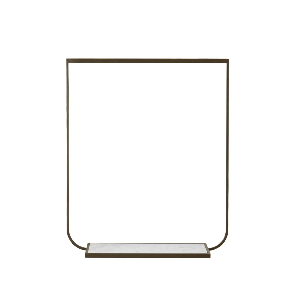 Asplund Tati klädhängare bronze, large, carrara marmor