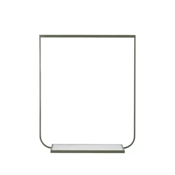 Tati klädhängare - green khaki, large, carrara marmor - Asplund
