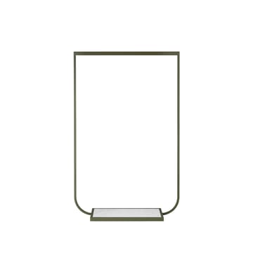 Tati klädhängare - green khaki, small, carrara marmor - Asplund