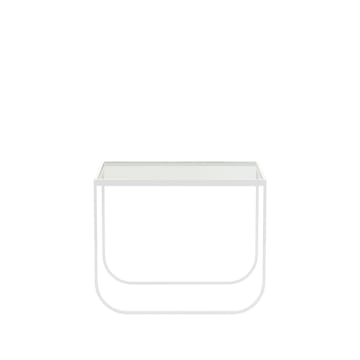 Tati Lounge High soffbord - glas, white - Asplund