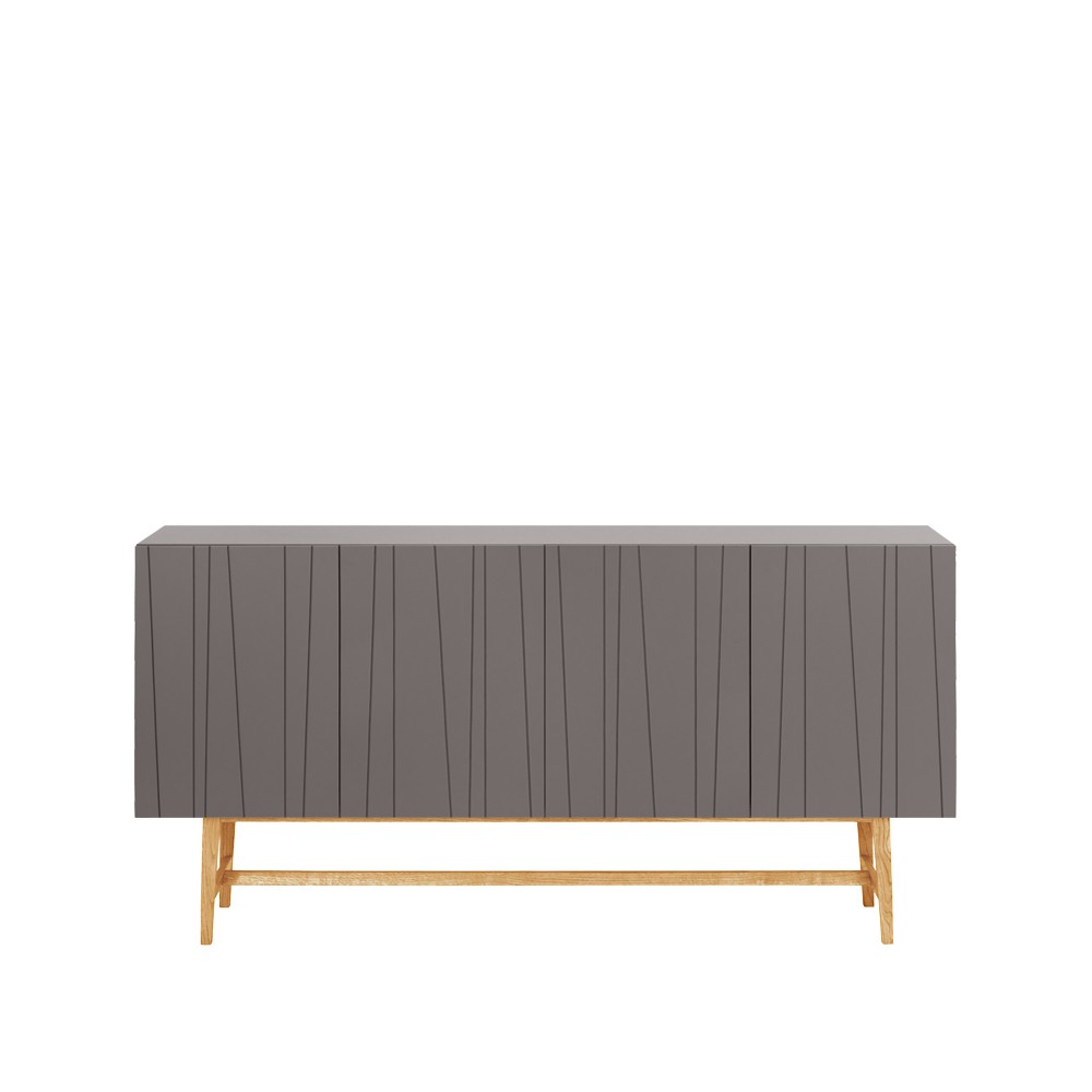 Asplund Vass 60 180 sideboard storm grey, vit ek p2 stativ