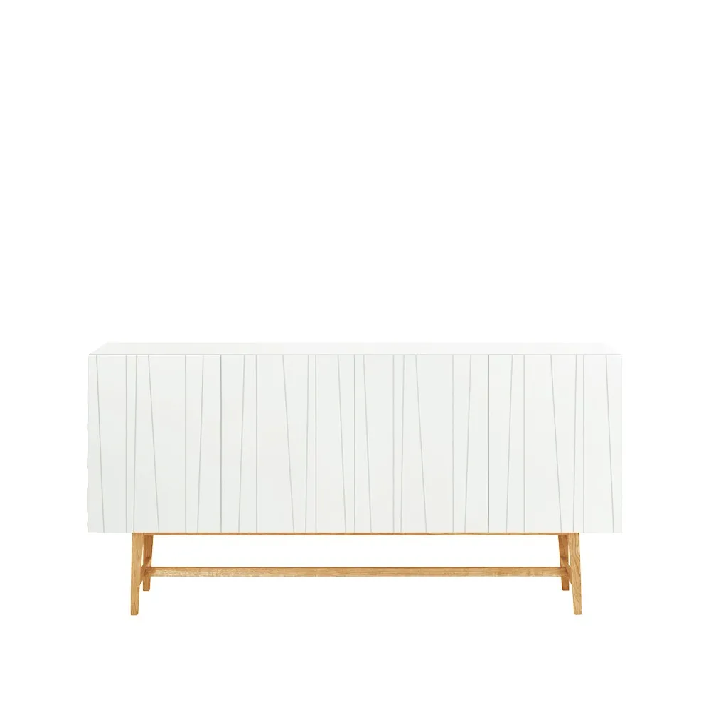 Vass 60 180 sideboard, white, vit ek p2 stativ Asplund