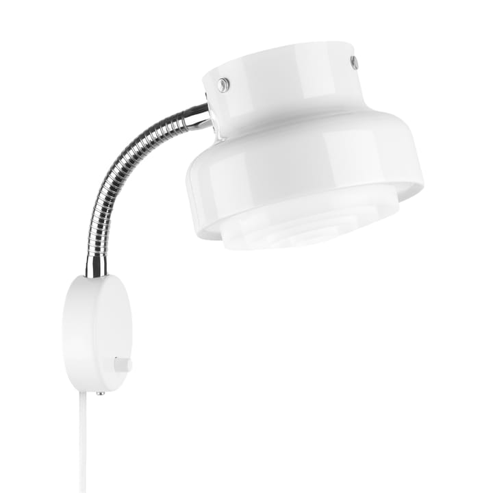 Bumling mini vägglampa Ø 19 cm - vit - Ateljé Lyktan