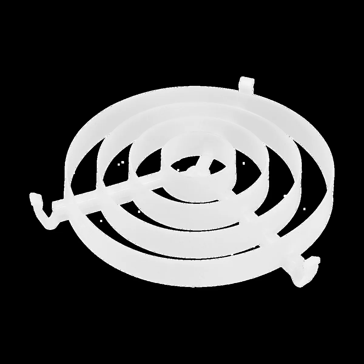 Ateljé Lyktan Bumling ringraster vit, ø19cm